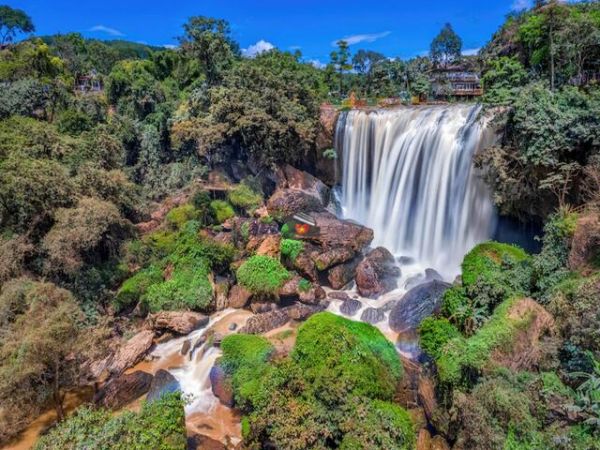Elephant Waterfall In Dalat